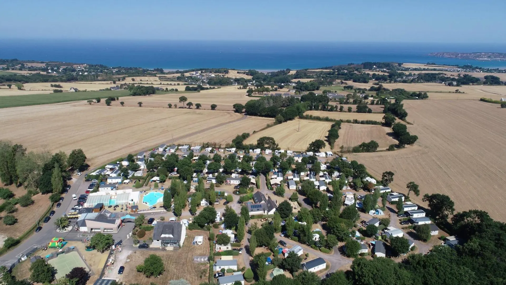 Campsite Camping Paradis Bellevue Erquy France